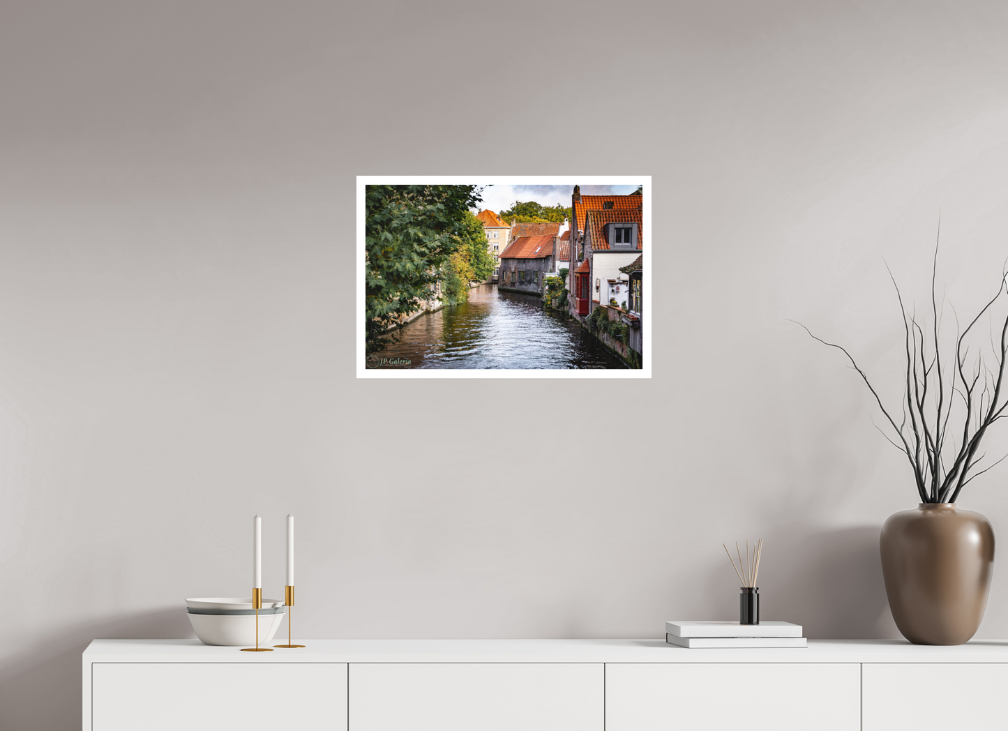 24 x 16″, Matte Photo Print On Fuji Crystal DP II La Paz de Brujas y sus Canales