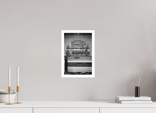 8 x 12″, Gloss Hahnemühle Photo Silk Baryta X Paris Gare Du Nord