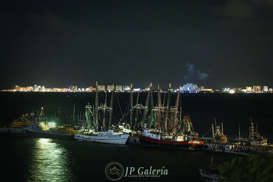 Cozumel Playa Mulle Noche - JP Galería