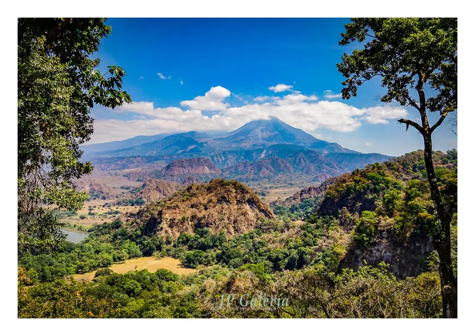 Colima Volcán y Nevado de Colima - JP Galería