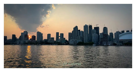 Toronto Atardecer Skyline Edificios - JP Galería