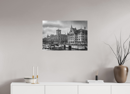 30 x 20″, Photo Print Under Matte Acrylic Glass La Elegancia Fresca del Limmat