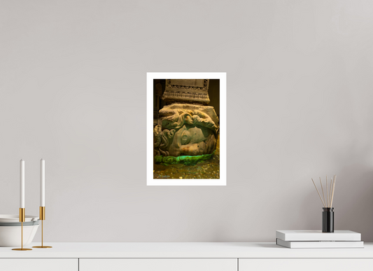8 x 12″, Gloss Hahnemühle Photo Silk Baryta X El Secreto de Medusa Subterránea