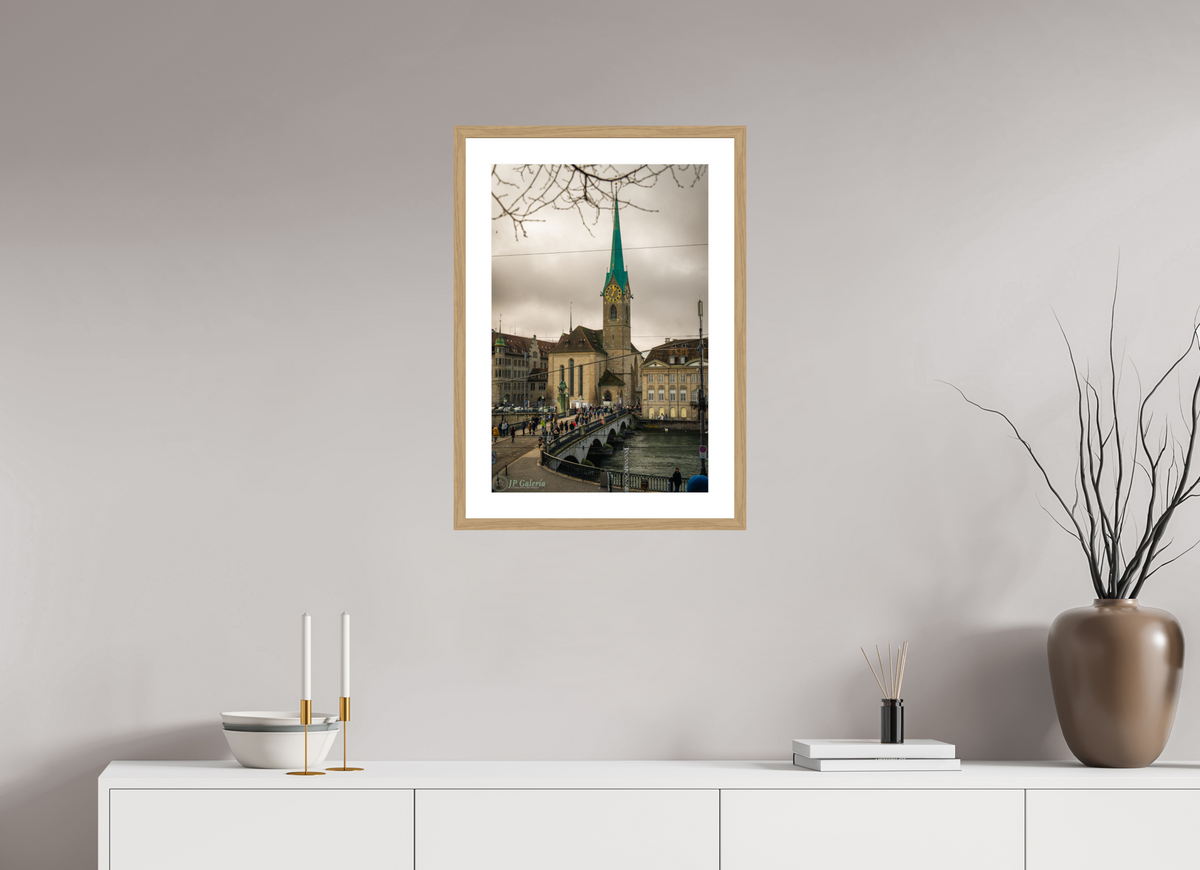 16 x 24″, Natual Oak Frame Print On Fuji Crystal Fe y Movimiento en Zúrich