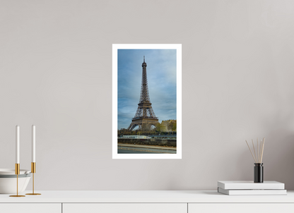 9 x 16″, Gloss Photo Print On Fuji Crystal DP II Torre Eiffel desde Pont de Bir-Hakeim