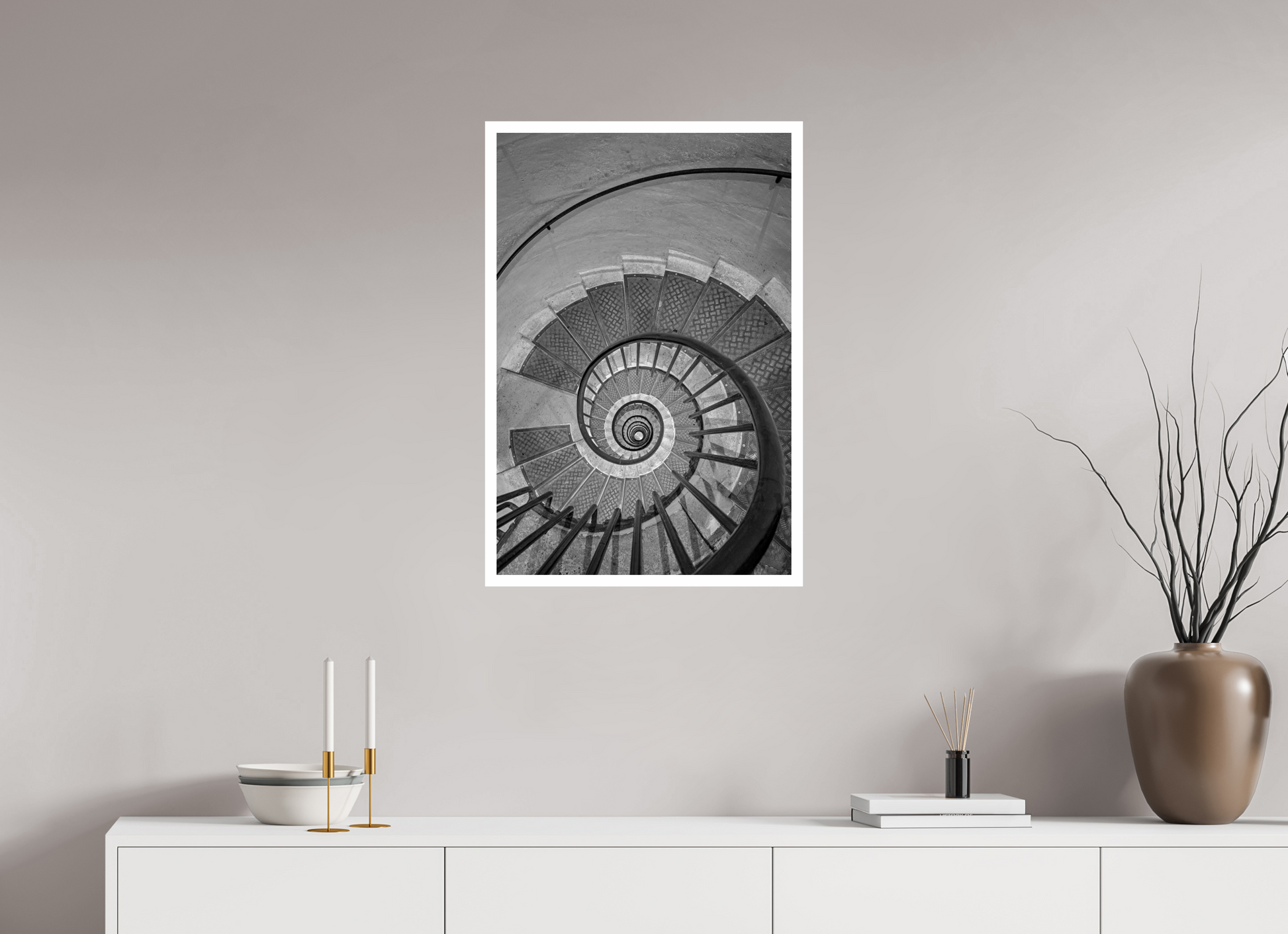 20 x 30″, Gloss Hahnemühle Photo Silk Baryta X Paris Escalera Arco del Triunfo