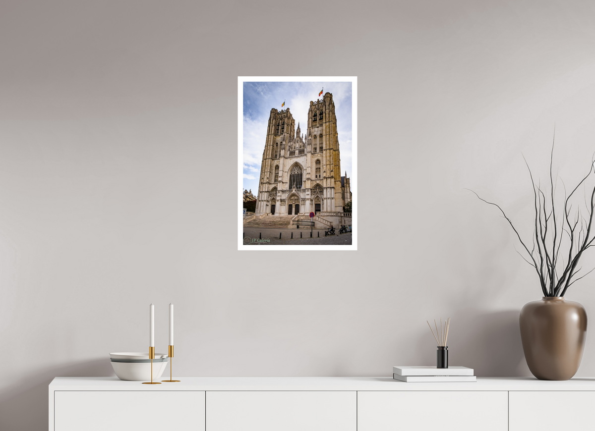 16 x 24″, Gloss Hahnemühle Photo Silk Baryta X Verticalidad Gótica: La Catedral de San Miguel