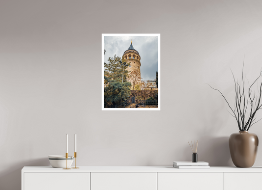 18 x 24″, Gloss Hahnemühle Photo Silk Baryta X Icónica Torre de Gálata en Estambul