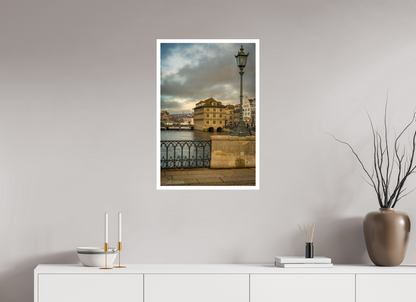 20 x 30″, Gloss Hahnemühle Photo Silk Baryta X La Paz del Ayuntamiento sobre el Limmat