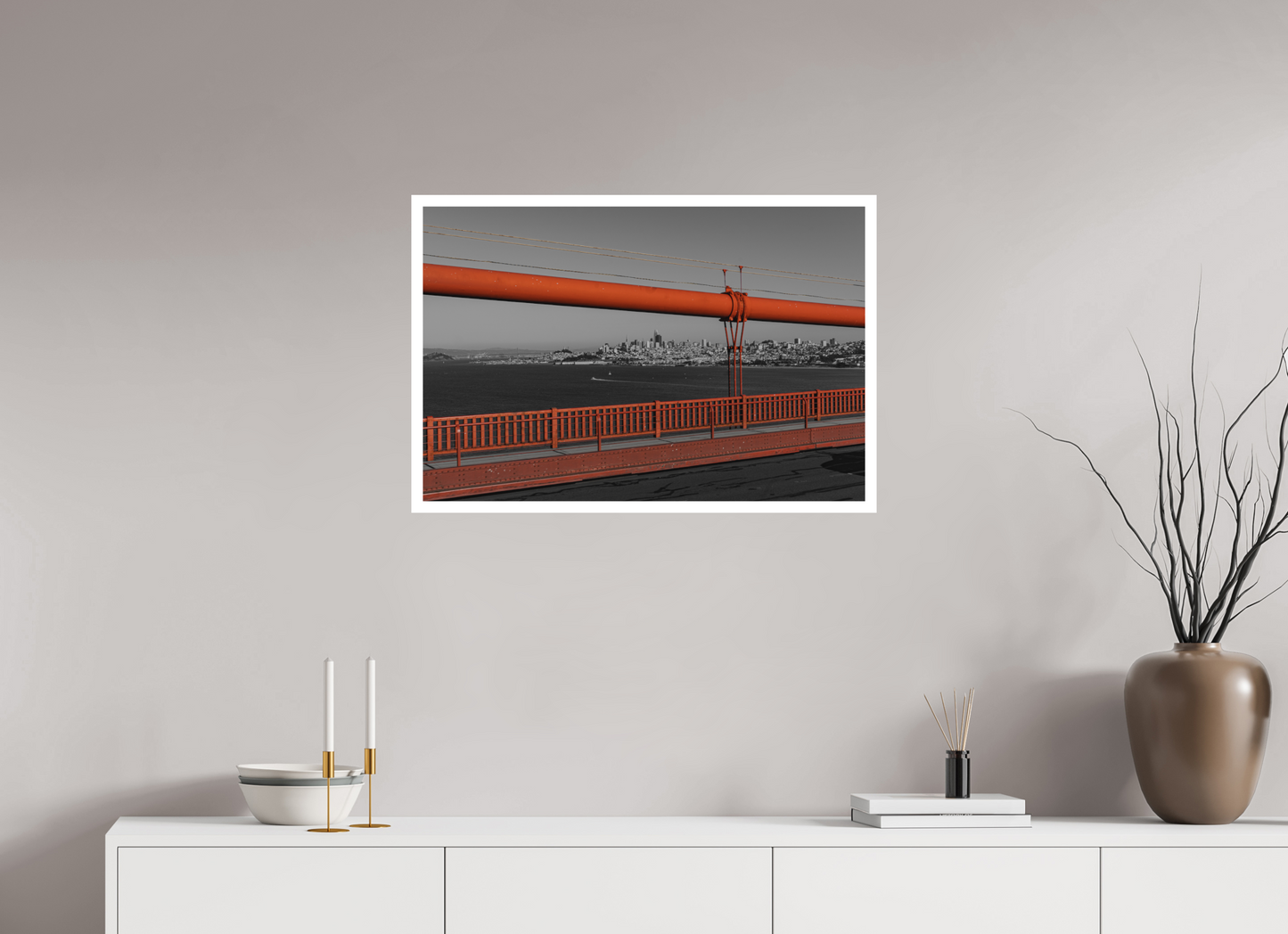 30 x 20″, Matte Photo Print On Fuji Crystal DP II Líneas de Identidad