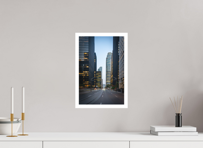 10 x 15″, Matte Hahnemühle Photo Rag Ultra Smooth Toronto Ciudad