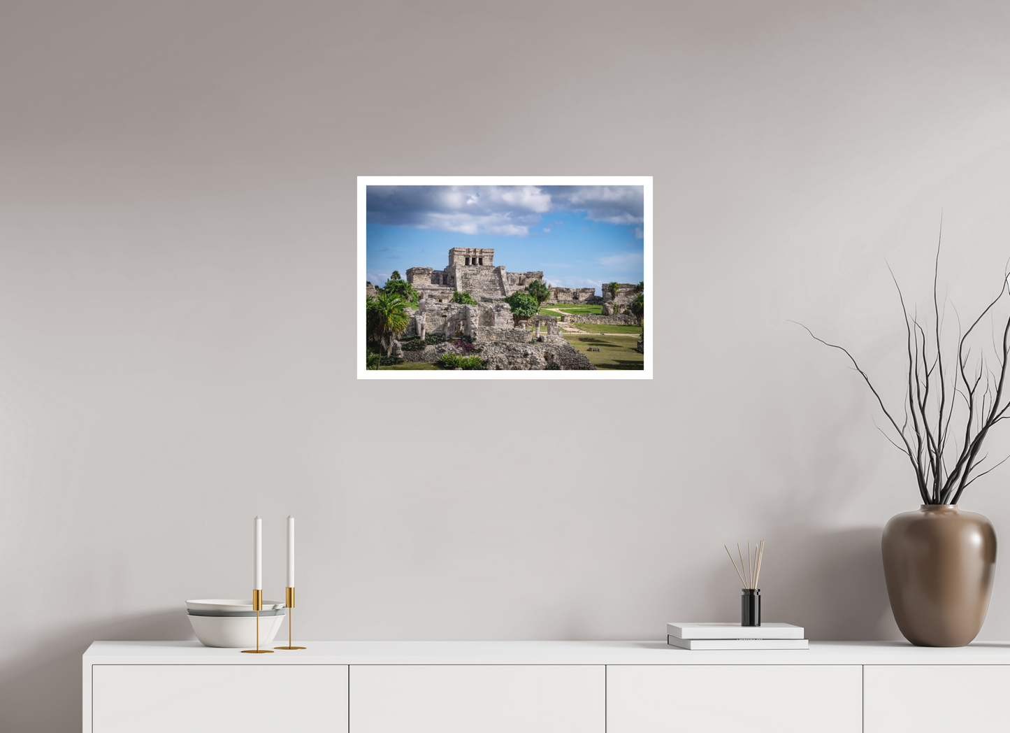 24 x 16″, Matte Hahnemühle Photo Rag Ultra Smooth Tulum Zona Arqueológica