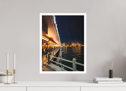 15 x 20″, Matte Photo Print On Fuji Crystal DP II Vida Local en el Puente de Gálata