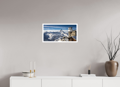 24 x 12″, Matte Hahnemühle Photo Rag Ultra Smooth El Observatorio del Matterhorn