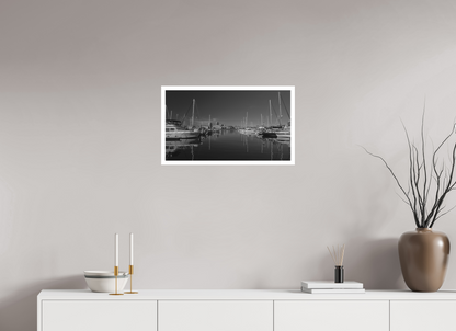 24 x 13.5″, Matte Hahnemühle Photo Rag Ultra Smooth Victoria Fisherman's Wharf Boats