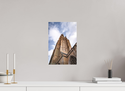 10 x 15″, Photo Print Under Matte Acrylic Glass Vértigo Medieval en Brujas