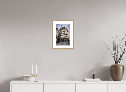 10 x 15″, Natual Oak Frame Print On Fuji Crystal Old England: Icono Art Nouveau en Bruselas