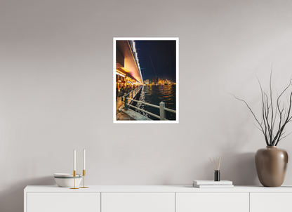 18 x 24″, Matte Photo Print On Fuji Crystal DP II Vida Local en el Puente de Gálata