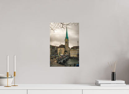 10 x 15″, Photo Print Under Matte Acrylic Glass Fe y Movimiento en Zúrich