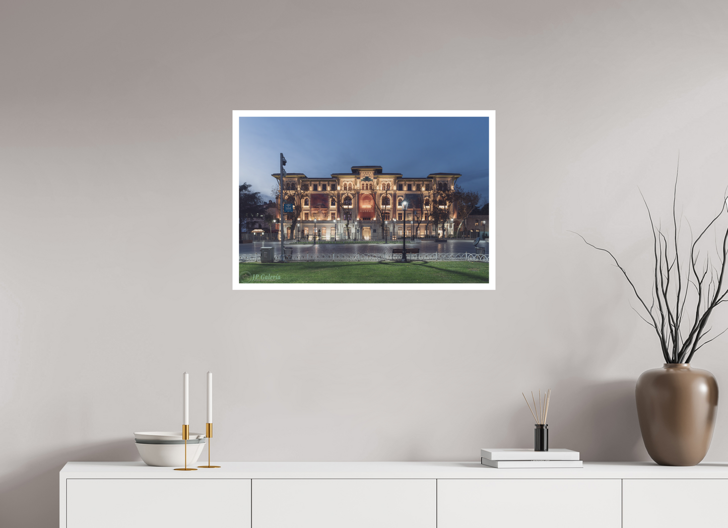 30 x 20″, Matte Hahnemühle Photo Rag Ultra Smooth Misticismo en Estambul