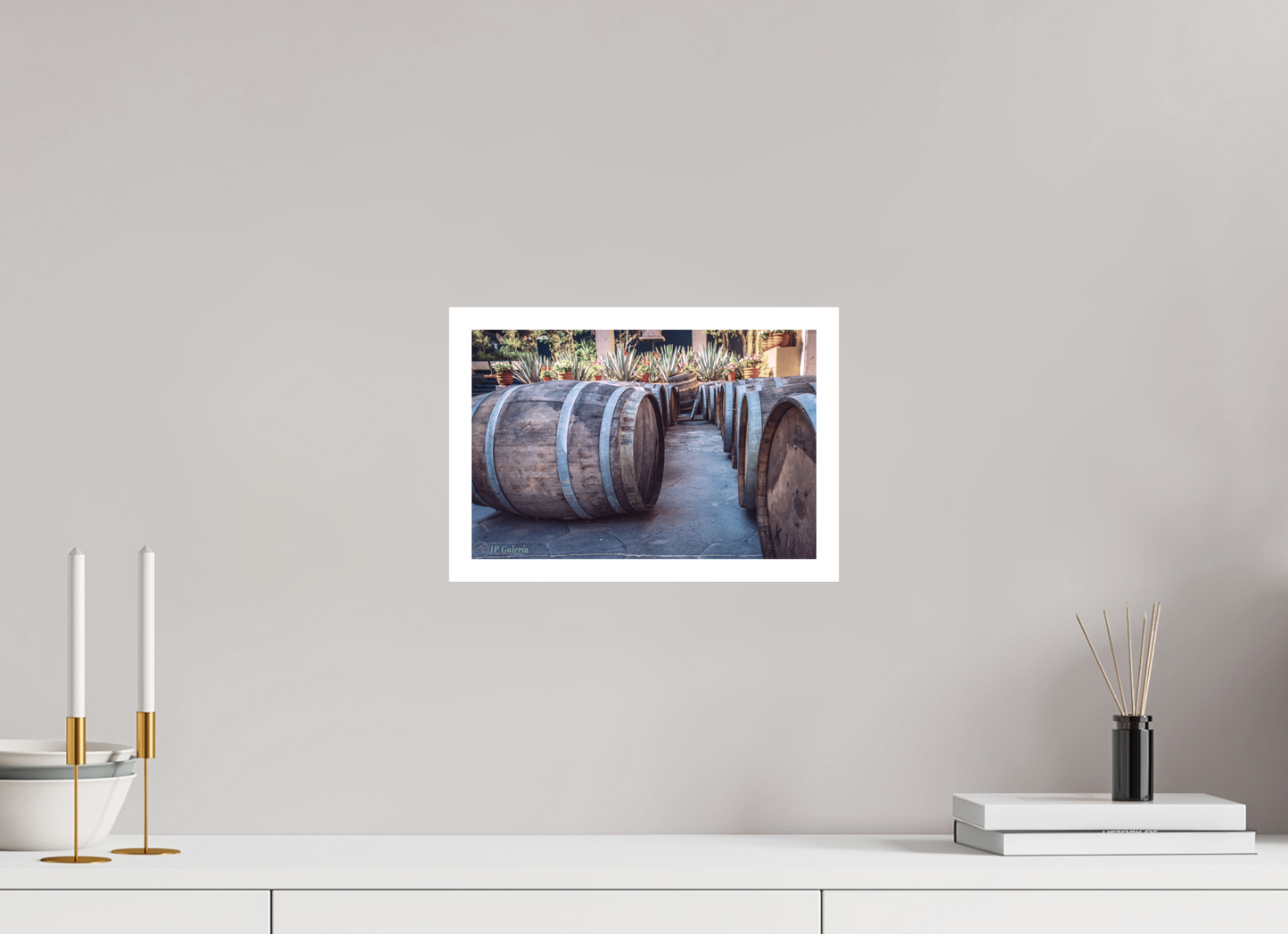 12 x 8″, Matte Photo Print On Fuji Crystal DP II Pueblo Mágico Jalisco Barricas