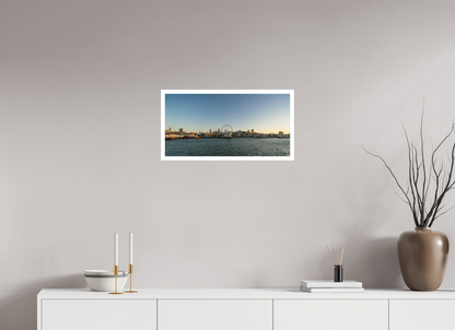 24 x 12″, Gloss Photo Print On Fuji Crystal DP II San Francisco Skyline