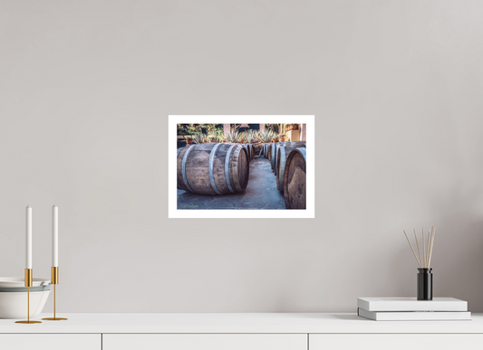 12 x 8″, Matte Photo Print On Fuji Crystal DP II Pueblo Mágico Jalisco Barricas