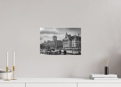 15 x 10″, Photo Print Under Matte Acrylic Glass La Elegancia Fresca del Limmat