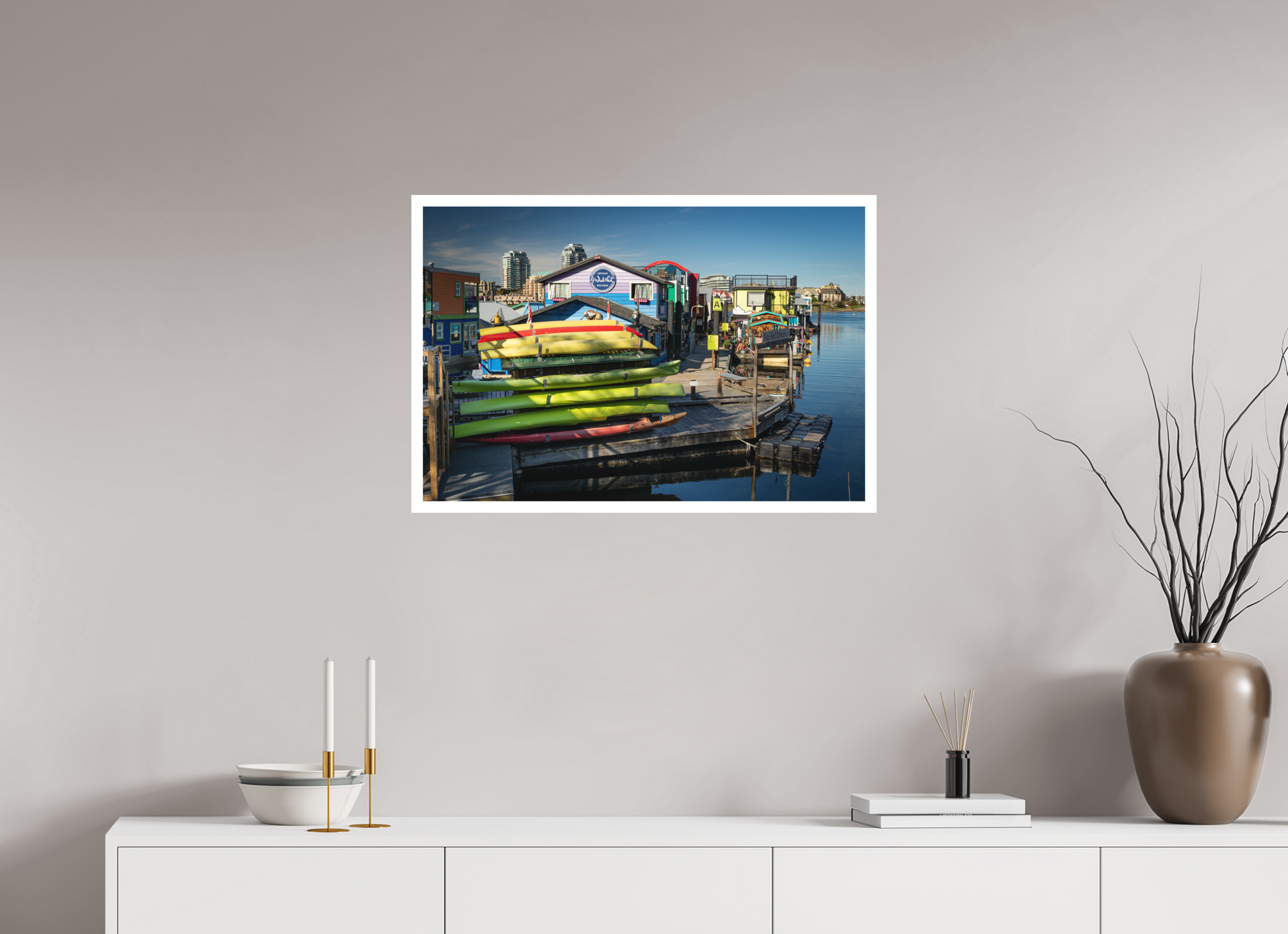 30 x 20″, Matte Hahnemühle Photo Rag Ultra Smooth Victoria Fisherman's Wharf