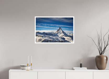 30 x 20″, Matte Photo Print On Fuji Crystal DP II El Guardián de los Alpes (Matterhorn, Suiza)