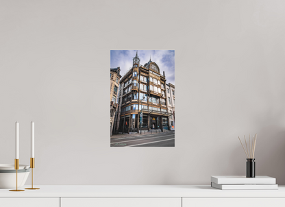 10 x 15″, Photo Print Under Matte Acrylic Glass Old England: Icono Art Nouveau en Bruselas
