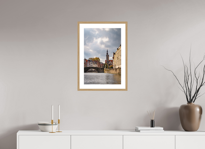 16 x 24″, Natual Oak Frame Print On Fuji Crystal Serenidad en el Canal de Brujas