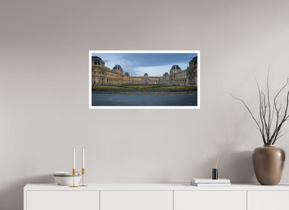 32 x 16″, Gloss Hahnemühle Photo Silk Baryta X Simetría Atemporal Museo del Louvre