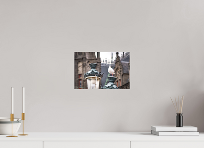 12 x 8″, Photo Print Under Matte Acrylic Glass El Guardián en la Farola
