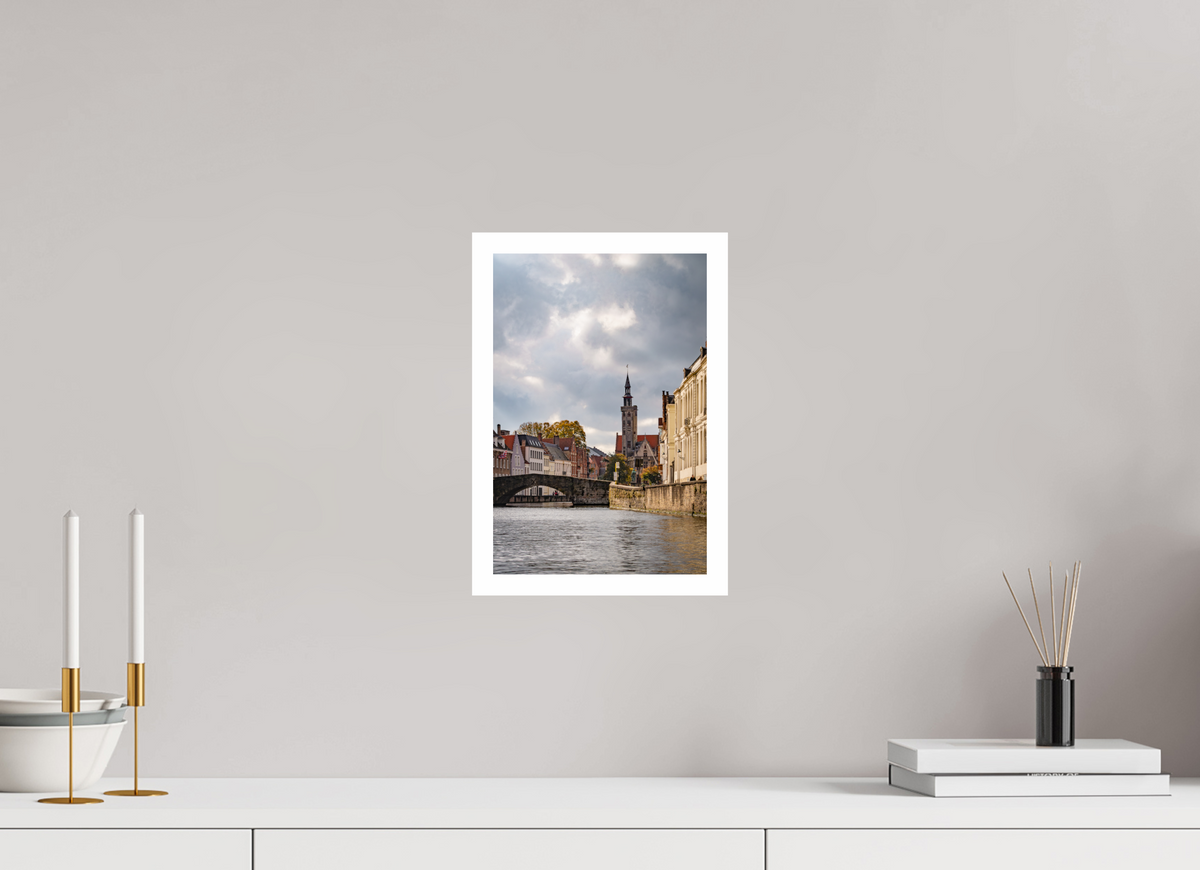 8 x 12″, Gloss Hahnemühle Photo Silk Baryta X Serenidad en el Canal de Brujas