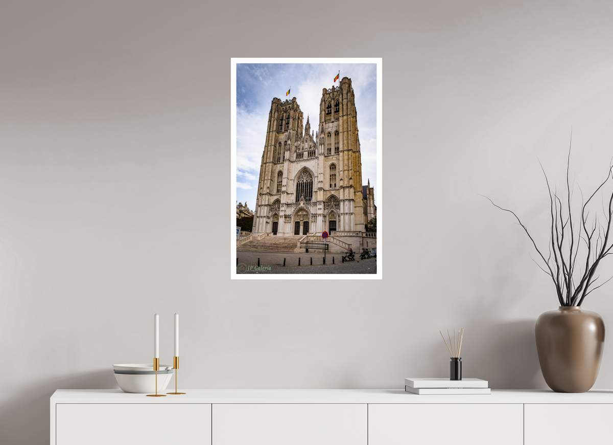 20 x 30″, Gloss Hahnemühle Photo Silk Baryta X Verticalidad Gótica: La Catedral de San Miguel