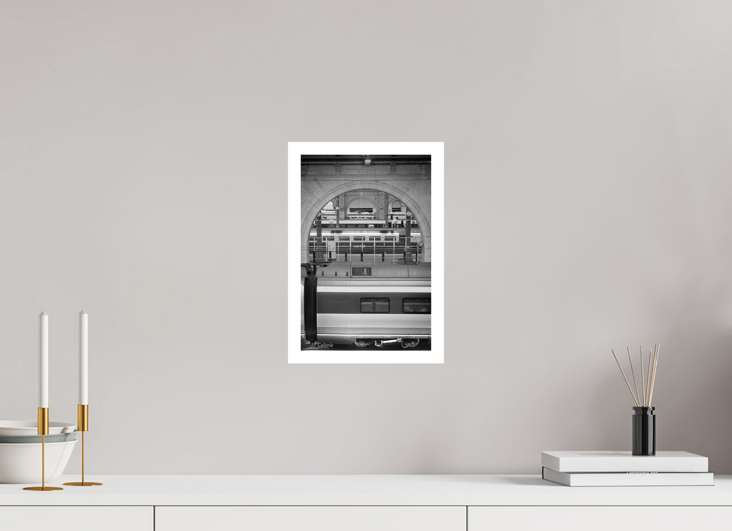 8 x 12″, Gloss Hahnemühle Photo Silk Baryta X Paris Gare Du Nord