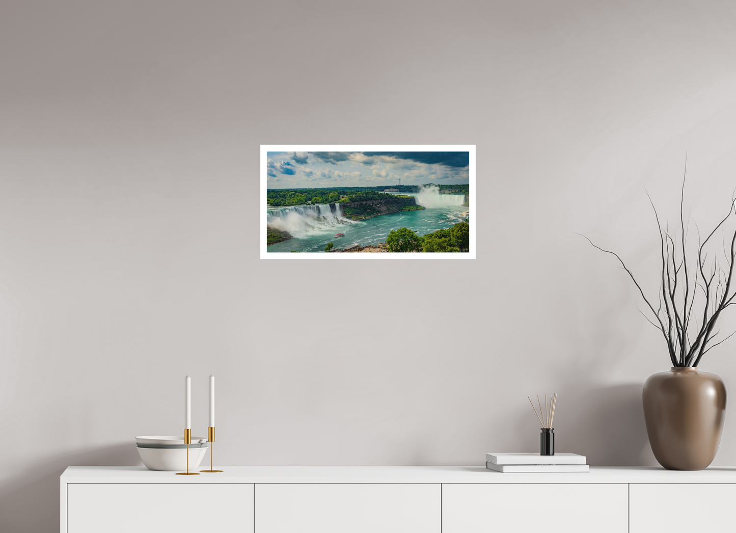 24 x 12″, Matte Photo Print On Fuji Crystal DP II Niagara-Toronto Cataratas del Niagara