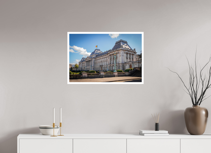 30 x 20″, Gloss Photo Print On Fuji Crystal DP II Majestuosidad Europea Palacio Real de Bruselas