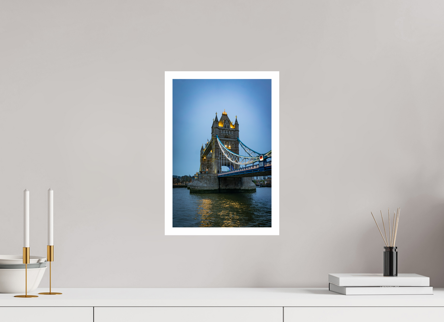10 x 15″, Gloss Hahnemühle Photo Silk Baryta X Londres Puente de la Torre