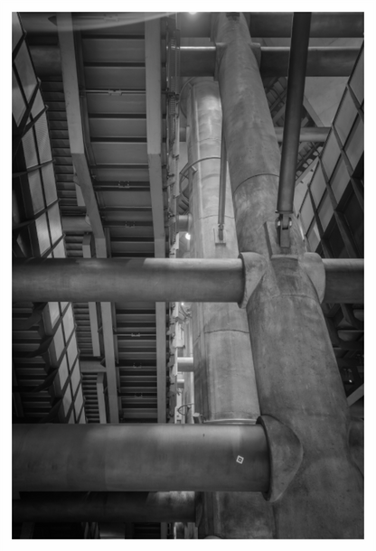 Main image Londres Estación de Westminster Metro - Fine Art - Black and White