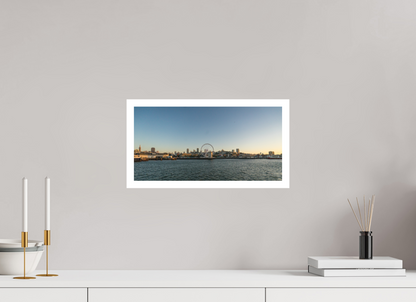 16 x 8″, Matte Hahnemühle Photo Rag Ultra Smooth San Francisco Skyline