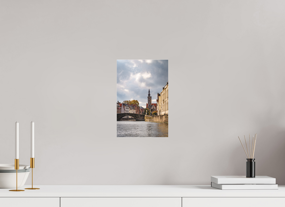 8 x 12″, Photo Print Under Matte Acrylic Glass Serenidad en el Canal de Brujas