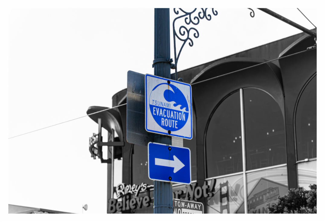 Main image San Francisco Ruta de evacuación - Fine Art - Black and White