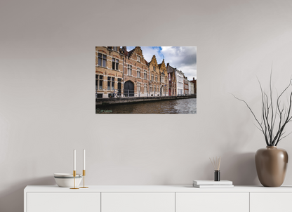 30 x 20″, Photo Print Under Matte Acrylic Glass La Paz a la Orilla del Canal