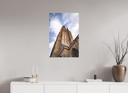 20 x 30″, Photo Print Under Matte Acrylic Glass Vértigo Medieval en Brujas