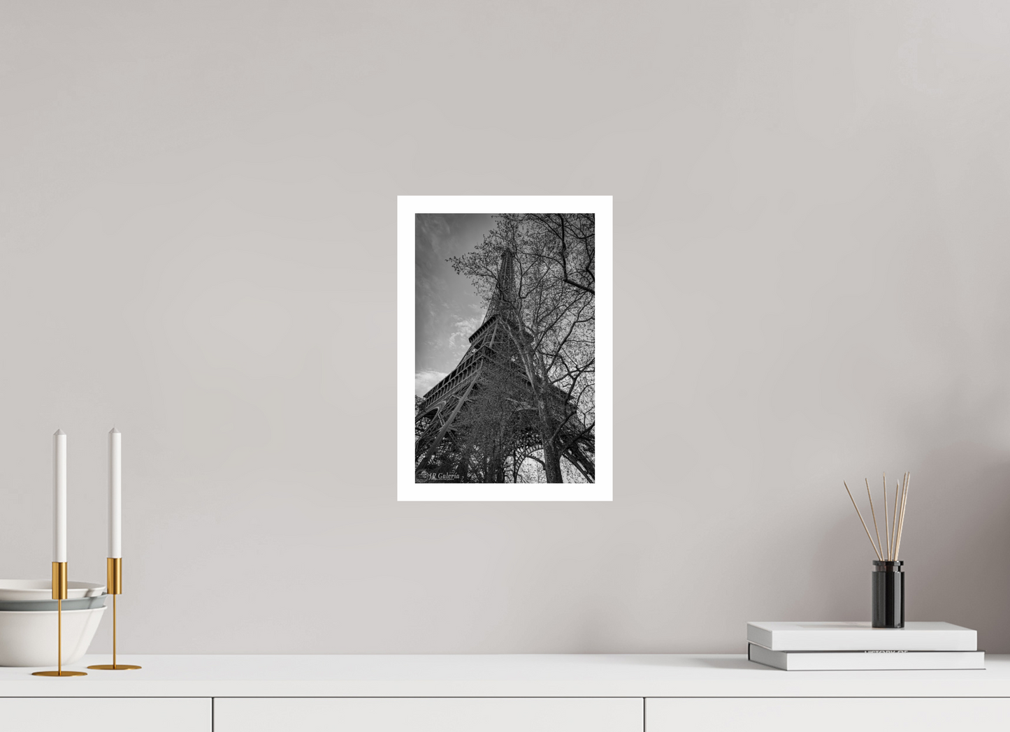 8 x 12″, Gloss Photo Print On Fuji Crystal DP II Paris Torre Eiffel