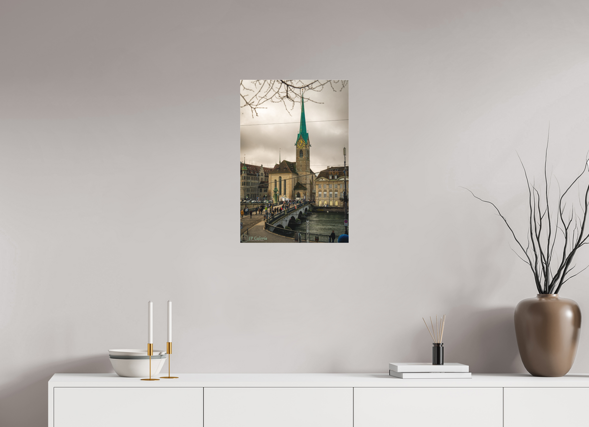 16 x 24″, Photo Print Under Matte Acrylic Glass Fe y Movimiento en Zúrich