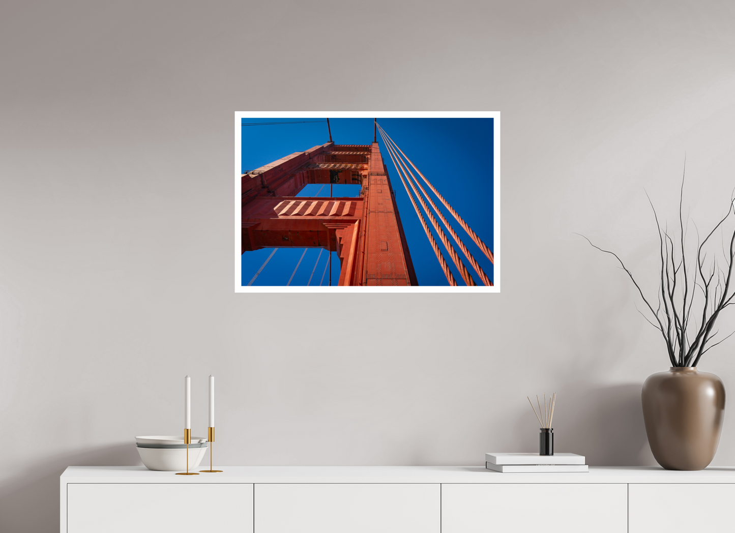 30 x 20″, Gloss Hahnemühle Photo Silk Baryta X San Francisco Torre Puente Golden Gate