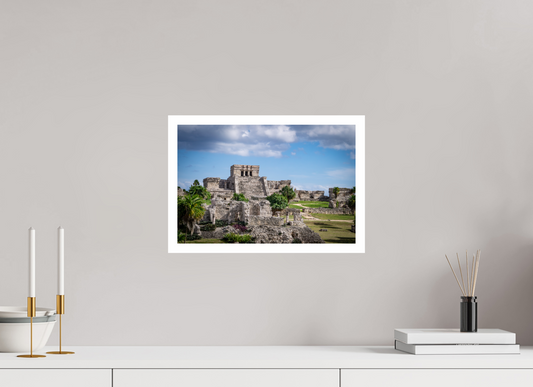 15 x 10″, Gloss Hahnemühle Photo Silk Baryta X Tulum Zona Arqueológica